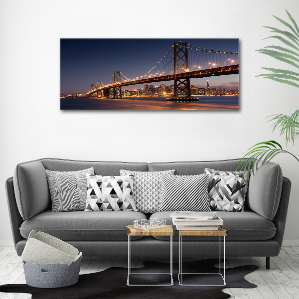 Quadro stampa su tela Ponte di San Francisco