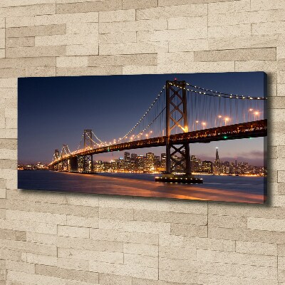 Quadro stampa su tela Ponte di San Francisco