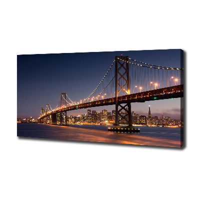 Quadro stampa su tela Ponte di San Francisco