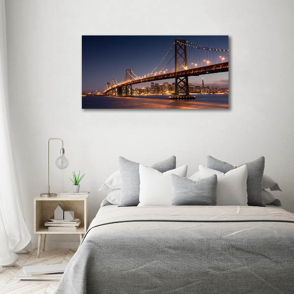 Quadro stampa su tela Ponte di San Francisco