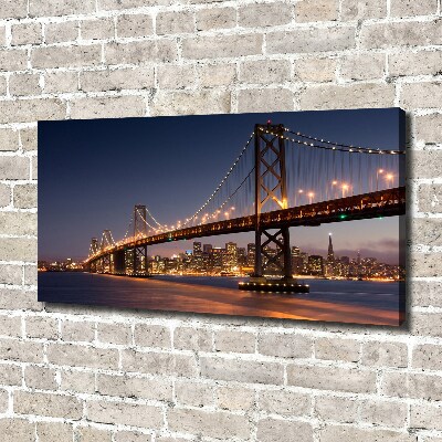 Quadro stampa su tela Ponte di San Francisco