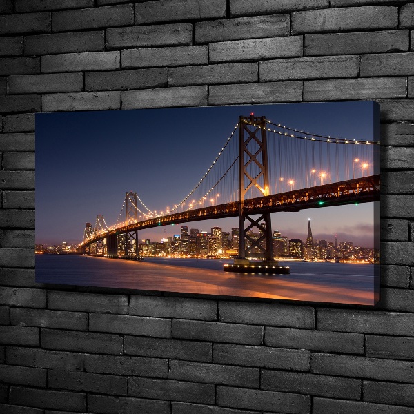Quadro stampa su tela Ponte di San Francisco