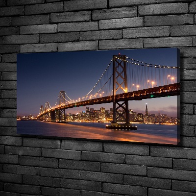 Quadro stampa su tela Ponte di San Francisco