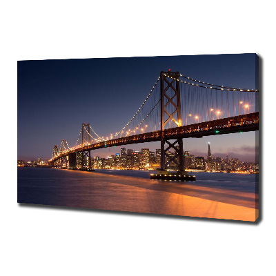 Quadro stampa su tela Ponte di San Francisco