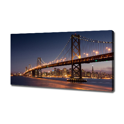 Quadro stampa su tela Ponte di San Francisco