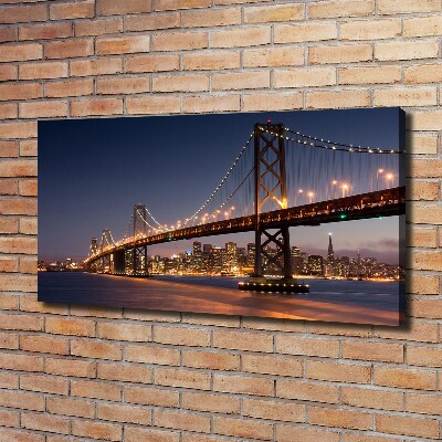 Quadro stampa su tela Ponte di San Francisco