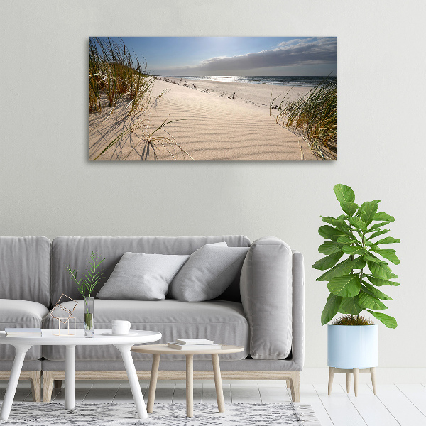 Foto quadro su tela Spiaggia di Mrzeżyno
