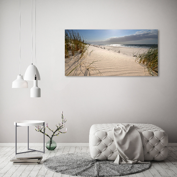 Foto quadro su tela Spiaggia di Mrzeżyno