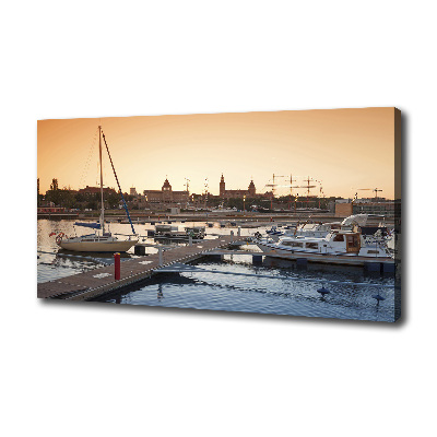 Quadro stampa su tela Stettino, Polonia
