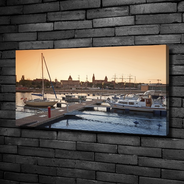 Quadro stampa su tela Stettino, Polonia