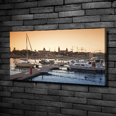 Quadro stampa su tela Stettino, Polonia