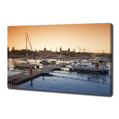 Quadro stampa su tela Stettino, Polonia