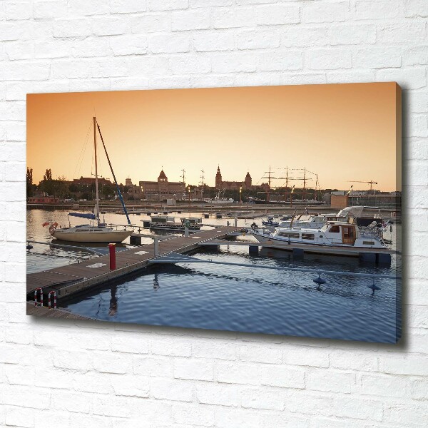 Quadro stampa su tela Stettino, Polonia