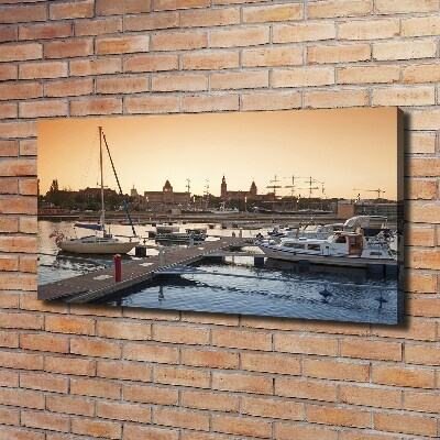 Quadro stampa su tela Stettino, Polonia