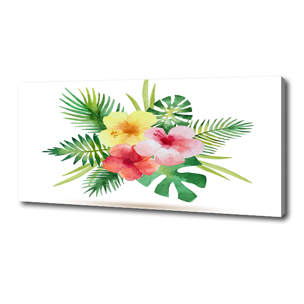 Quadro su tela Fiori hawaiani