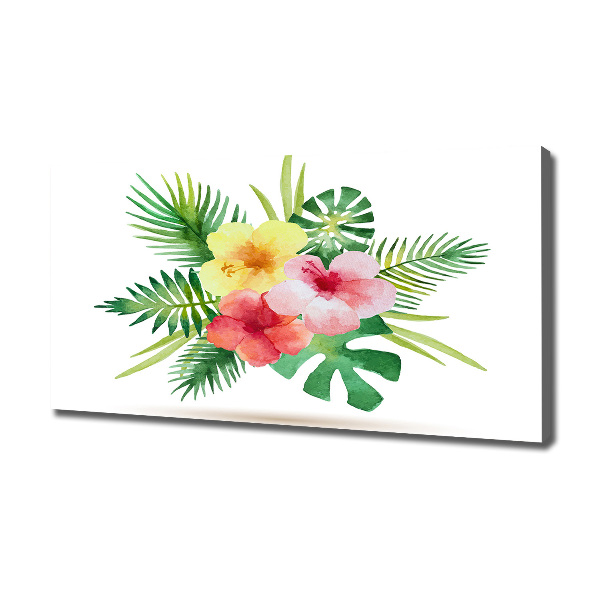 Quadro su tela Fiori hawaiani