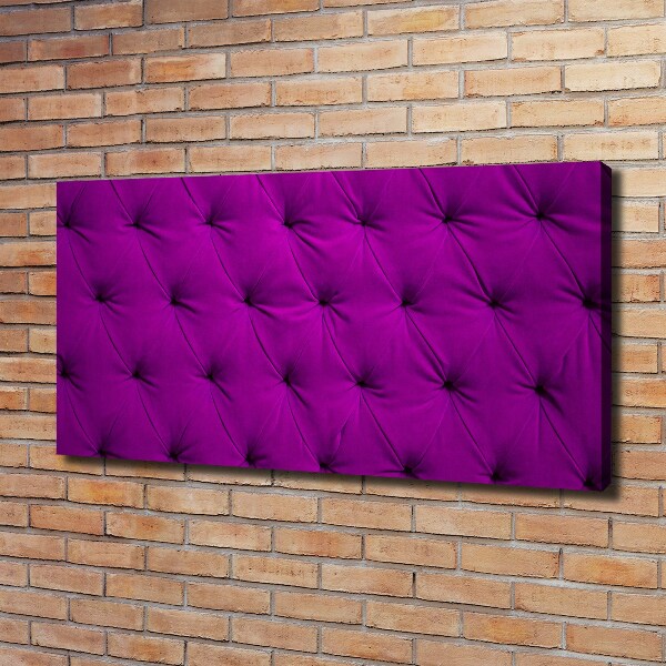 Foto quadro su tela Parete di velluto