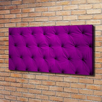 Foto quadro su tela Parete di velluto