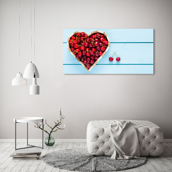 Quadro su tela Cuore di ciliegia