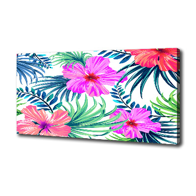 Quadro stampa su tela Fiori hawaiani