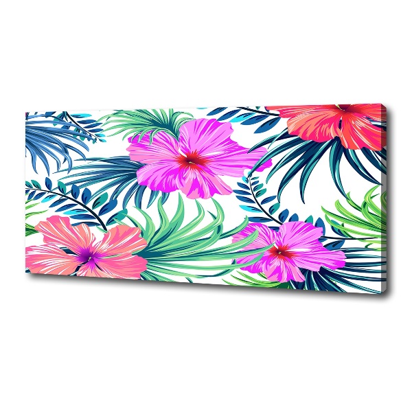 Quadro stampa su tela Fiori hawaiani