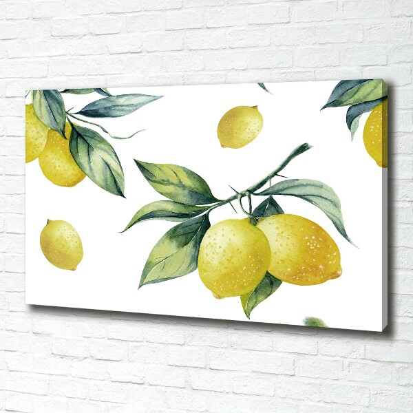 Foto quadro su tela Limoni