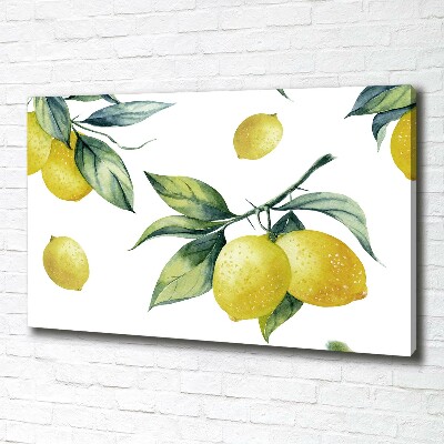 Foto quadro su tela Limoni