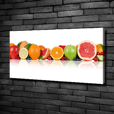 Quadro stampa su tela Frutti colorati