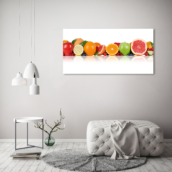 Quadro stampa su tela Frutti colorati