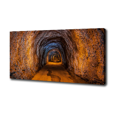 Quadro su tela Tunnel sotterraneo