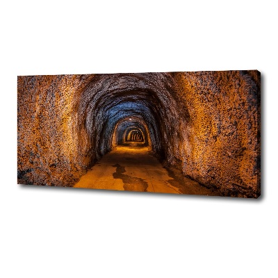 Quadro su tela Tunnel sotterraneo