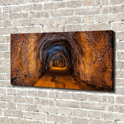 Quadro su tela Tunnel sotterraneo