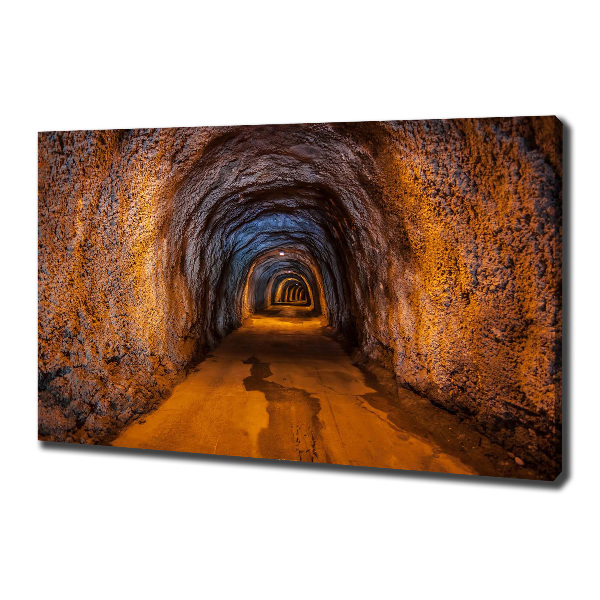 Quadro su tela Tunnel sotterraneo