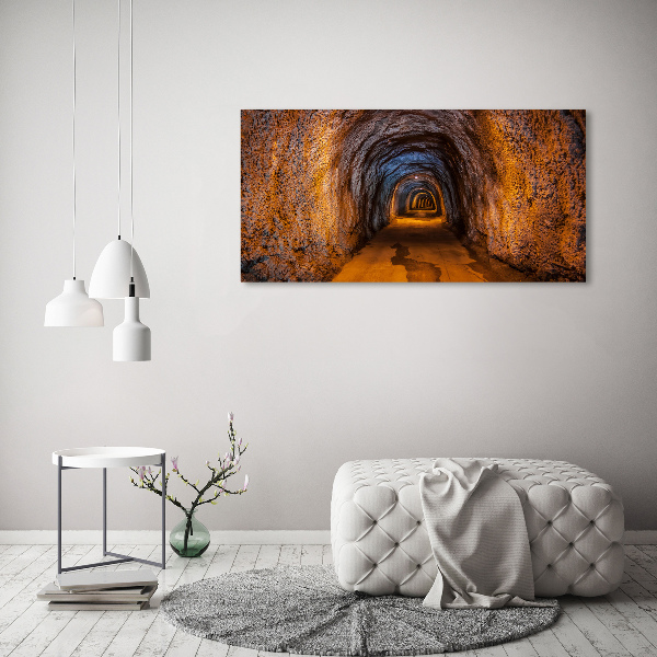 Quadro su tela Tunnel sotterraneo