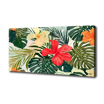 Quadro su tela Fiori hawaiani