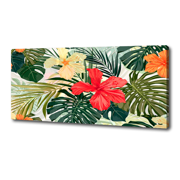 Quadro su tela Fiori hawaiani