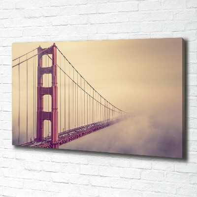 Foto quadro su tela Ponte di San Francisco