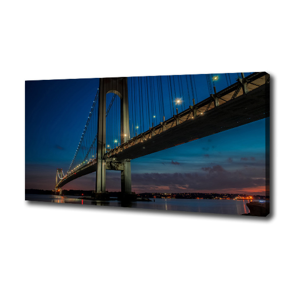 Quadro su tela Ponte di Brooklyn