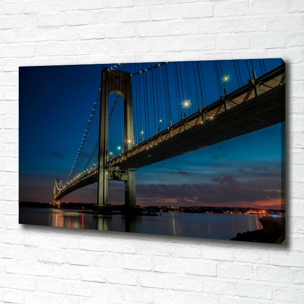 Quadro su tela Ponte di Brooklyn