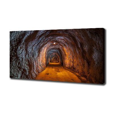 Foto quadro su tela Tunnel sotterraneo