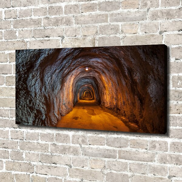 Foto quadro su tela Tunnel sotterraneo