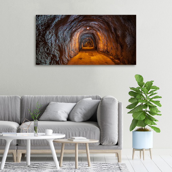 Foto quadro su tela Tunnel sotterraneo