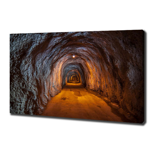 Foto quadro su tela Tunnel sotterraneo