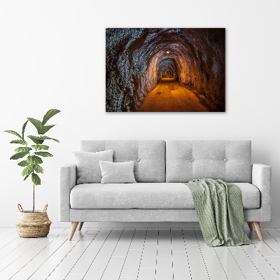 Foto quadro su tela Tunnel sotterraneo