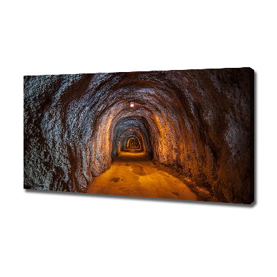 Foto quadro su tela Tunnel sotterraneo