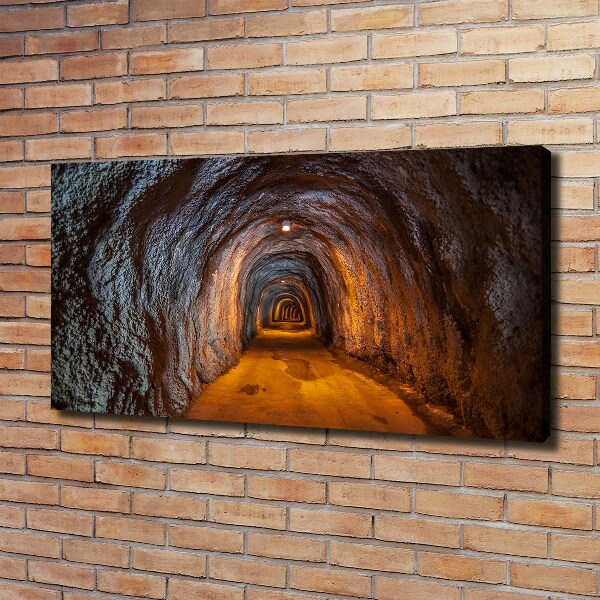 Foto quadro su tela Tunnel sotterraneo
