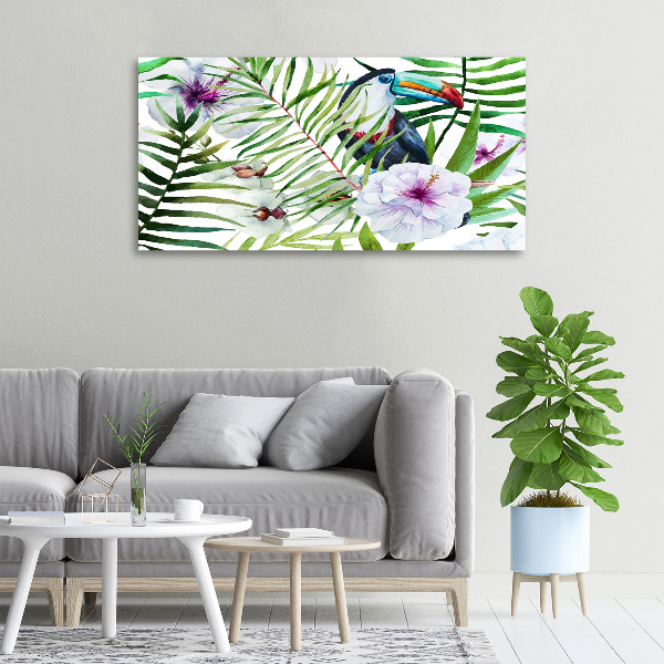 Foto quadro su tela Tucano tropicale