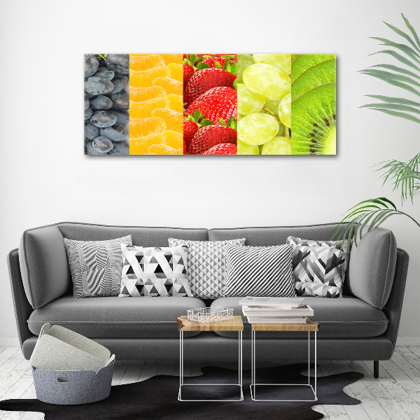 Quadro su tela Frutti colorati