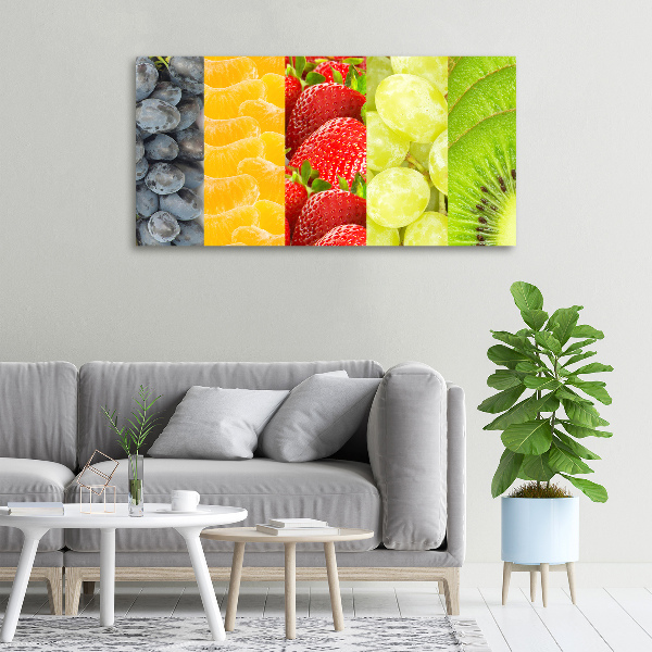 Quadro su tela Frutti colorati