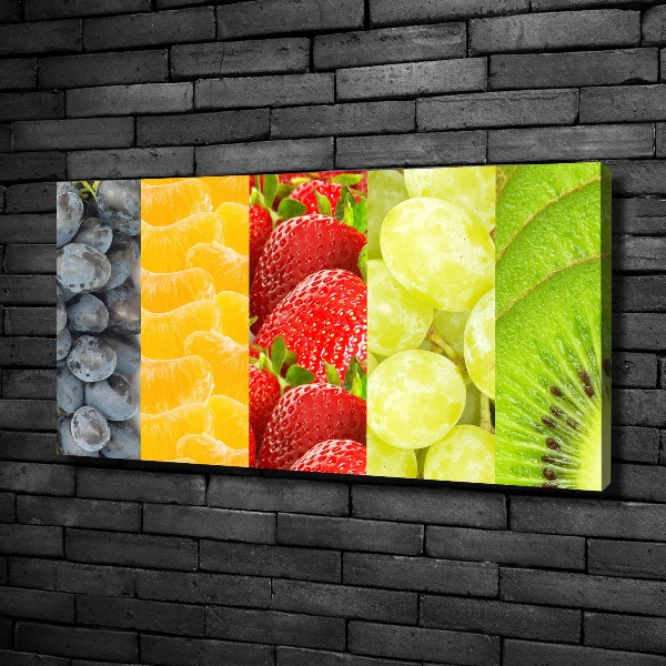 Quadro su tela Frutti colorati